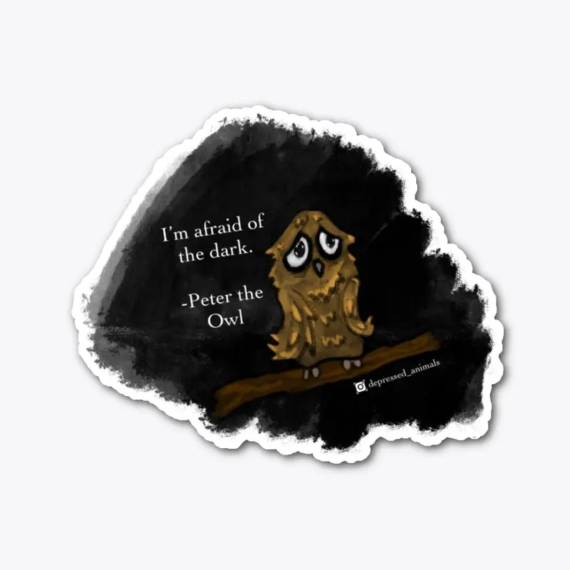 Depressed Animals - Peter the Owl